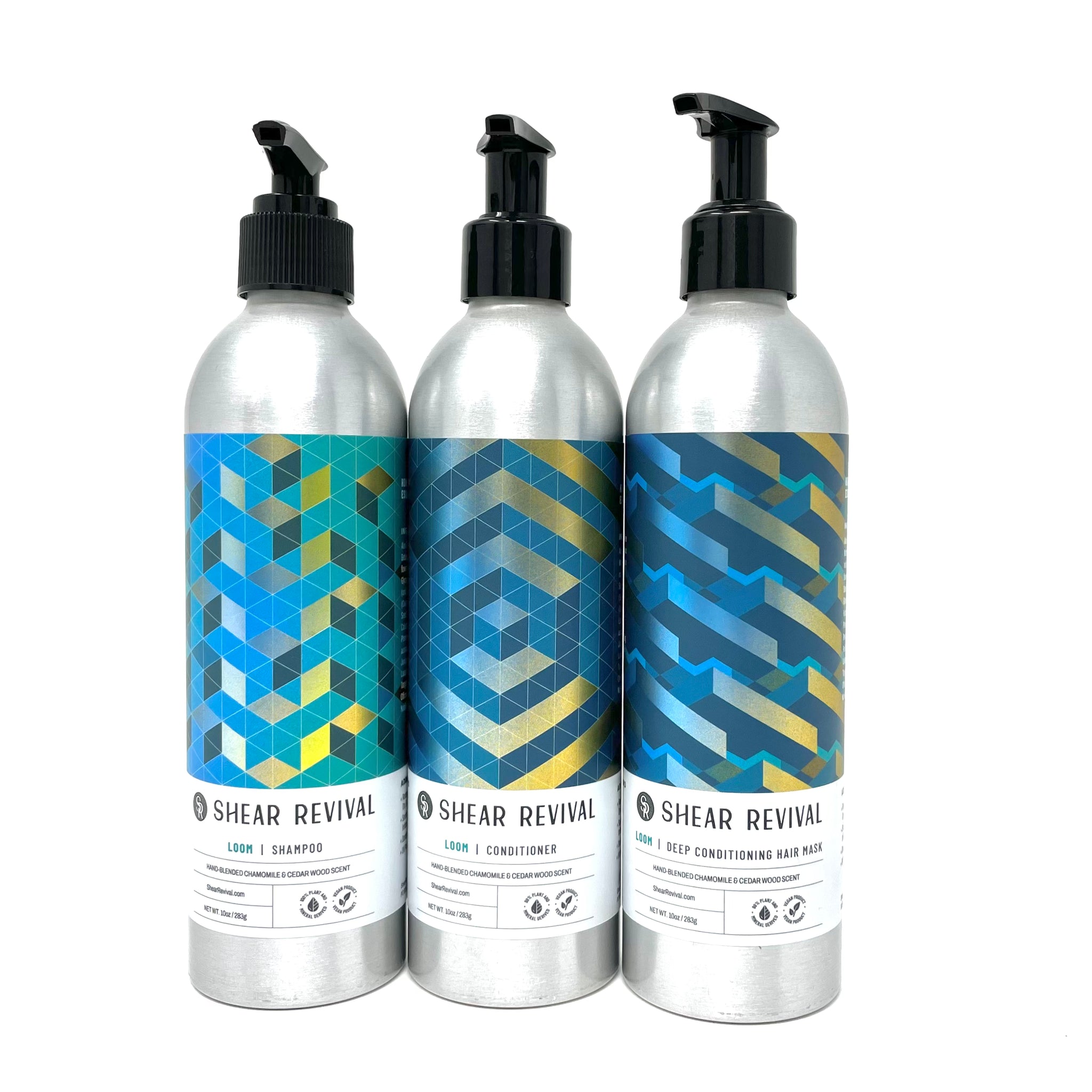 Loom Shampoo, Conditioner, and Deep Conditioning Mask Bundle