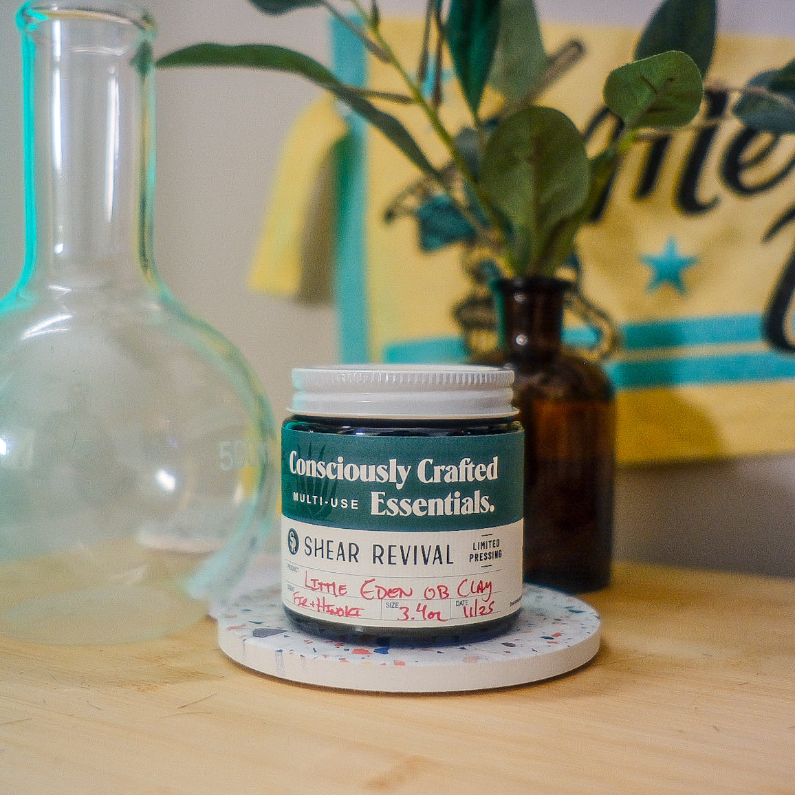 Limited Pressing: Little Eden Oil Based Clay Pomade