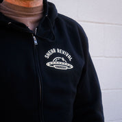 Aliens Exist Zip-Up Hoodie