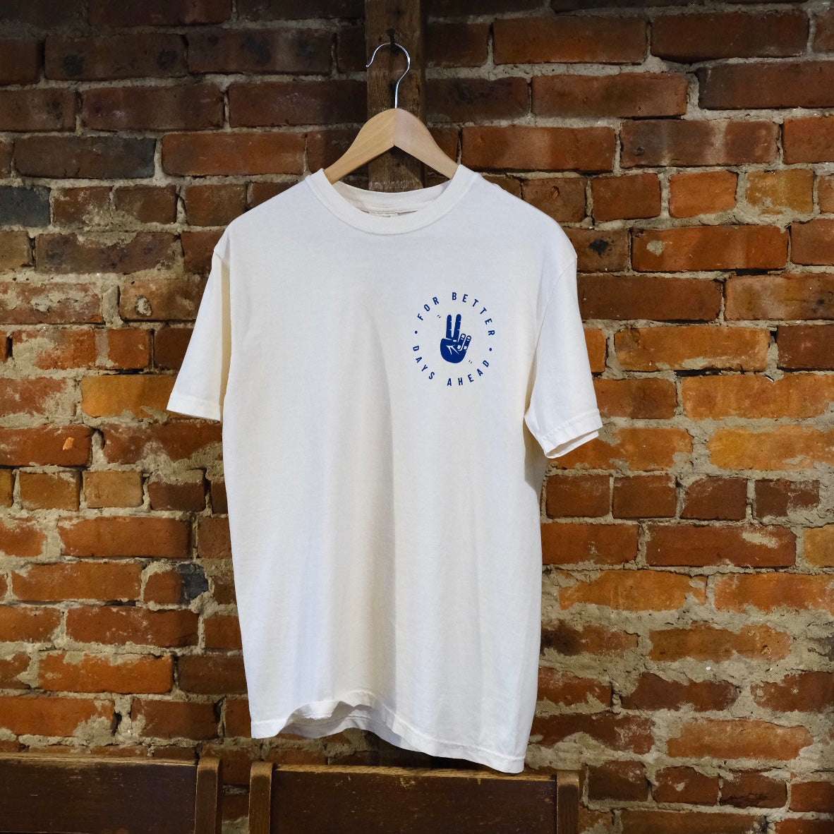 Better Days Ahead Cream T-Shirt