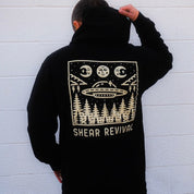 Aliens Exist Zip-Up Hoodie