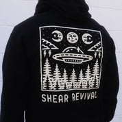 Aliens Exist Zip-Up Hoodie